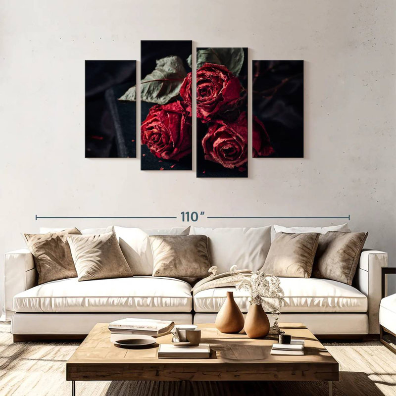 Hitzel Dried Red Roses