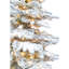 Fraser Hill Farm 10-Ft. Flocked Mountain Pine Christmas Tree With Smart String Lighting, FFMP010-3SN-693732025