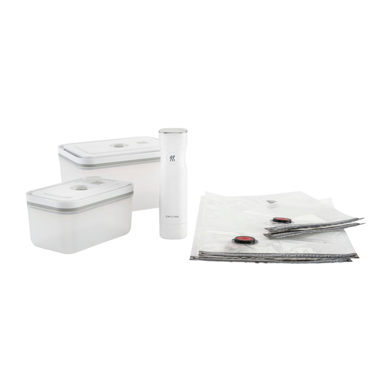 Zwilling J.A. Henckels Fresh & Save 7 Piece Vacuum Sealer Bag Set with Food Storage Containers