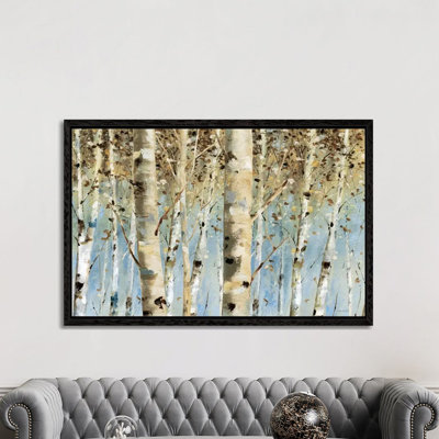 White Forest I by Lisa Audit - Painting on Canvas