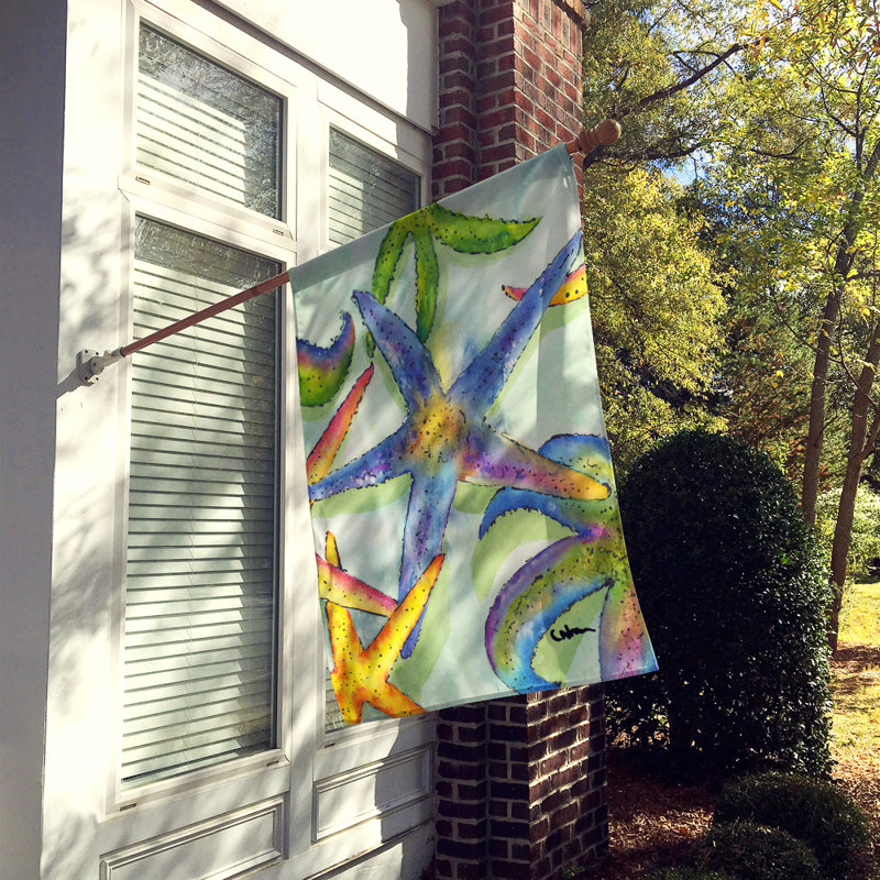 Stillmore Double Sided 40'' H x 28'' W Polyester House Flag