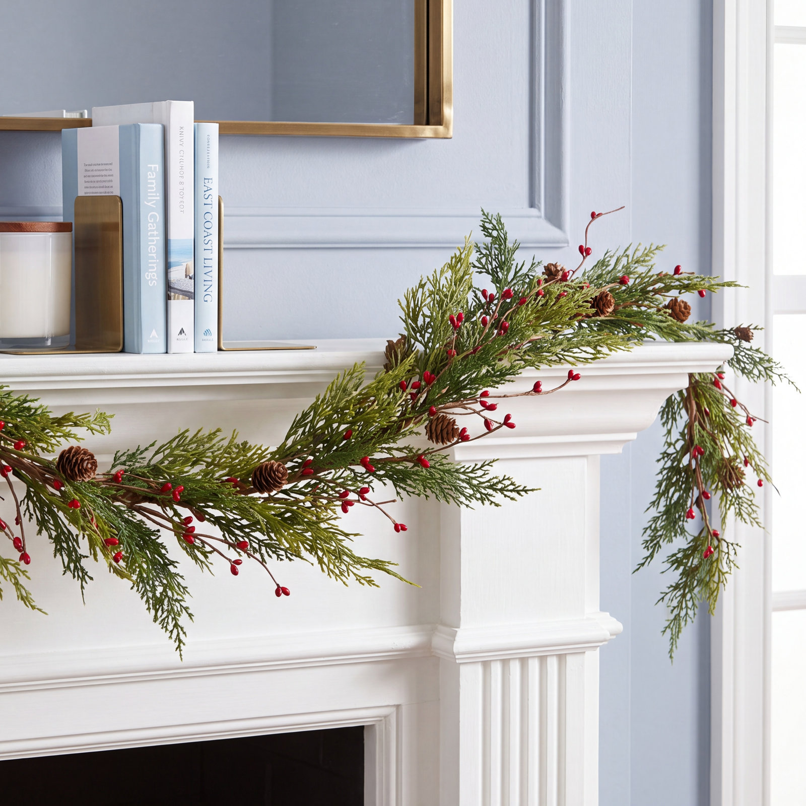 48'' in. Faux Pine Garland