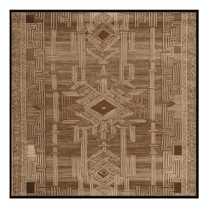  Tapis lavable Arame, Carré 3 pi