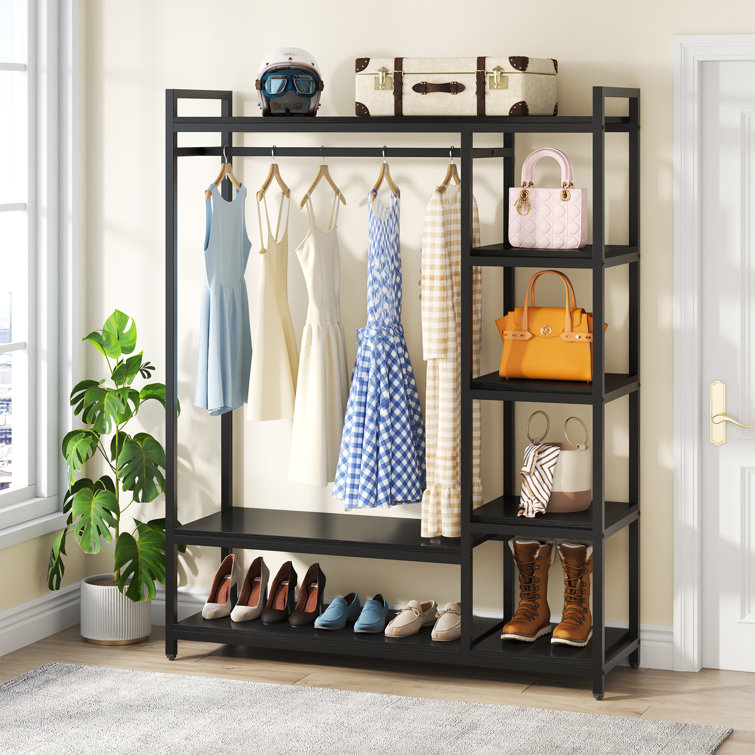 Merissa 47 W Freestanding Closet System Latitude Run Finish: Vintage