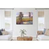 Morning On The Marsh Print