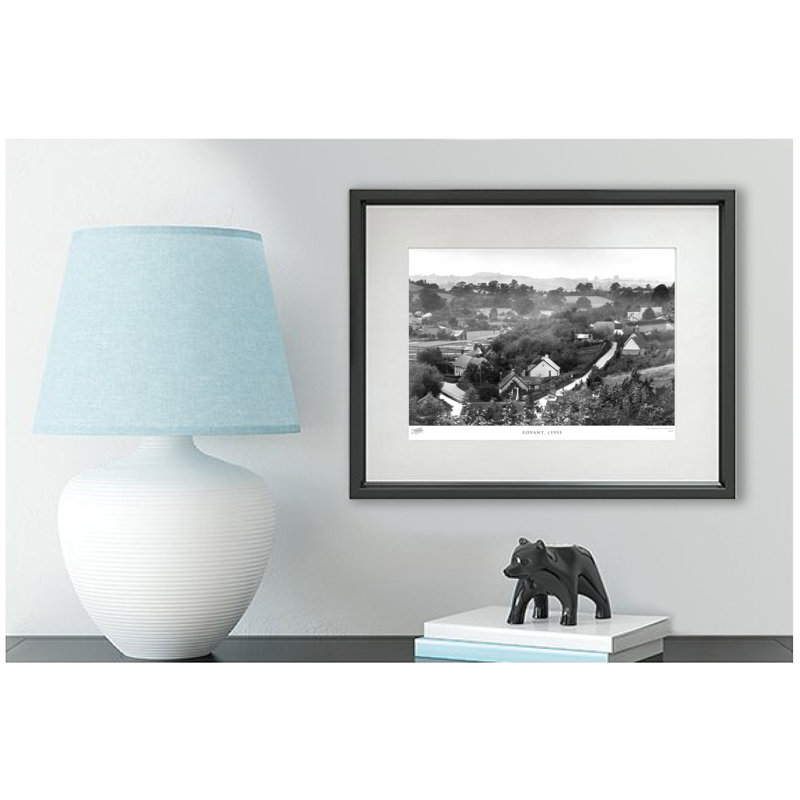 Fovant, C1955 - Single Picture Frame Print, 60cm H x 80cm W x 2.3cm D