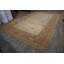 Large Ivory Allover Tribal Floral Design Antique Late 19th Century Turkish Oushak Rug
