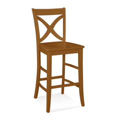 Hues Solid Wood Stool