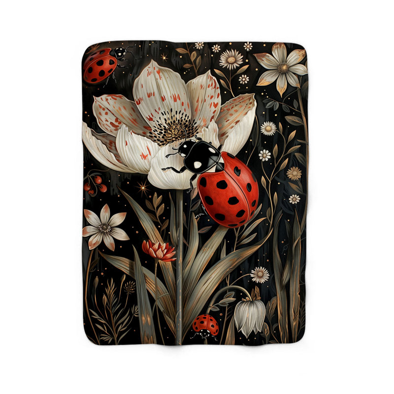  Couverture Floral Fauna Fusion, L 60 po x l 50 po