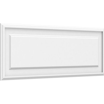 Panneau mural surélevé en PVC blanc Legacy
