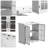 Modern Bathroom Vanity with Ceramic Sink-1363375523