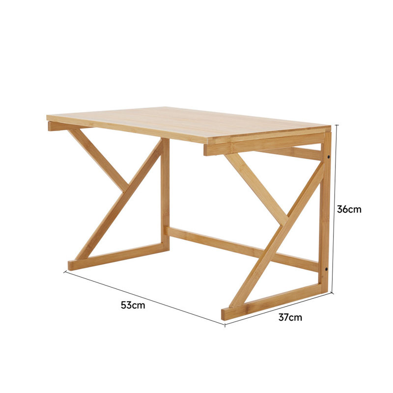 Freestanding Wood Spice Rack, Natural