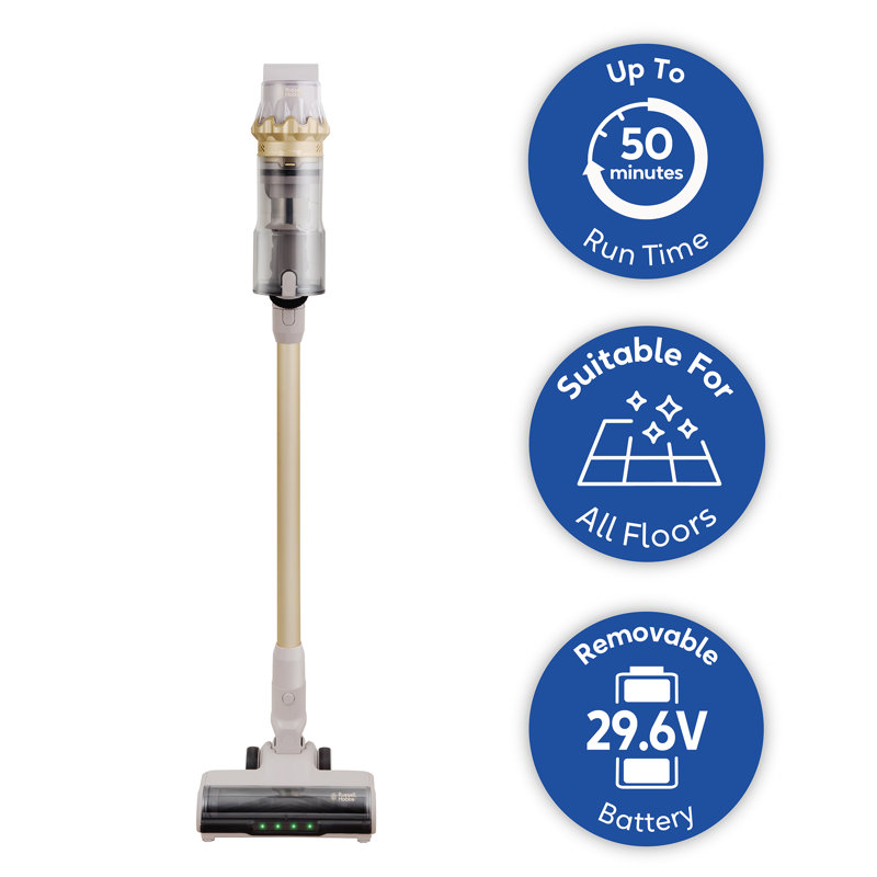 Russell Hobbs® RHHS8603ST Glide Pro Elite Cordless Vacuum in Stone