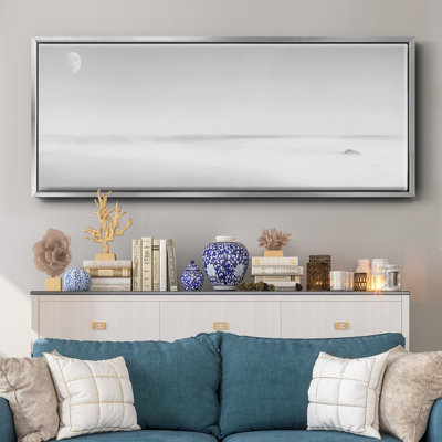 «Black & White Water Panel XV», reproduction sur toile