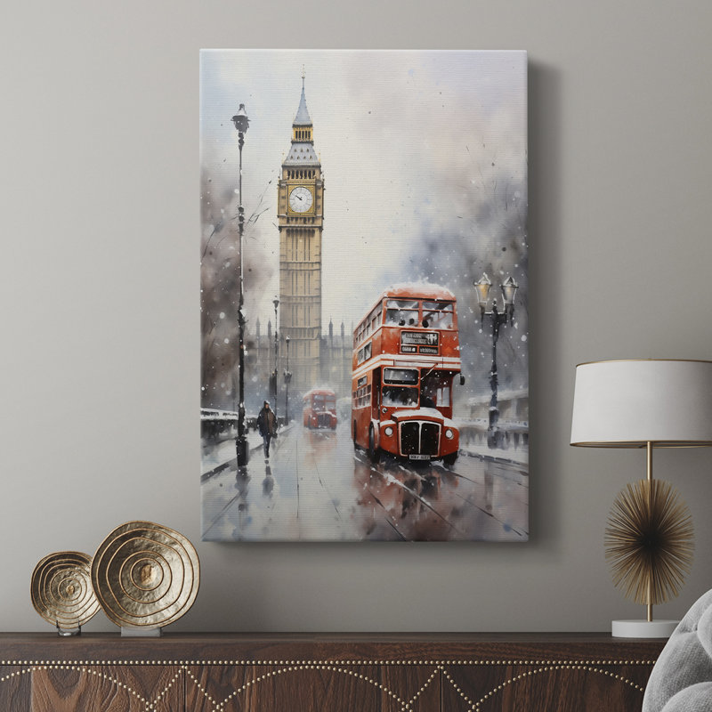 Christmas Holiday Art DLXII - Galerie Cavas sur mesure, H 60 po x l 40 po