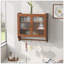 Armoire murale avec porte-serviettes 24,8 po-106349528