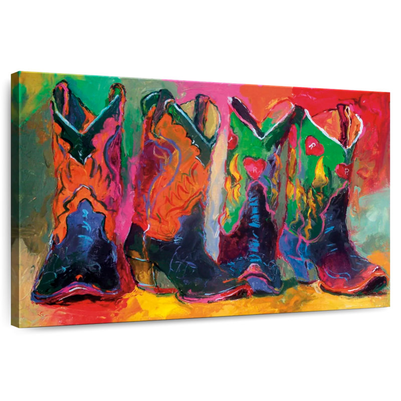 Lelar Boots, 30" H x 45" W