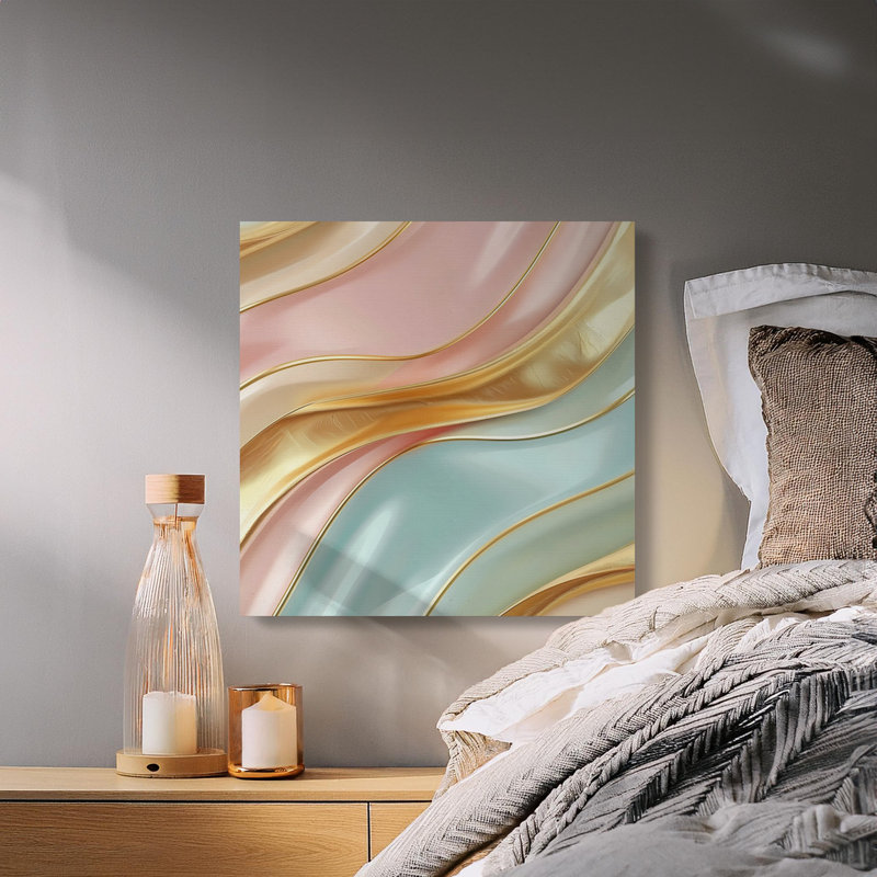 Akur No Frame Print on Canvas, 25.4 cm H  x 25.4 cm W