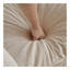 Canapé modulaire rembourré 4 pièces, canapé 1 place 2 pièces et 2 repose-pieds, causeuse 2 places avec repose-pieds, chenille beige