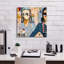  «Sunset Blvd.» par Erin Ashley, art mural sur toile, 18 po x 18 po