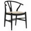 Ensemble de 2 chaises d'appoint en bois noir | Idée de cadeau-1086882658-1086882657