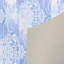 Tapis bleu / mauve / blanc en polyester tissé à la machine-1241601716