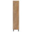 Stagg Natural Oak 4-Door Tall Shoe Storage Cabinet