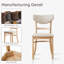 Ensemble de 2 chaises d'appoint rembourrées Halo-1762021564