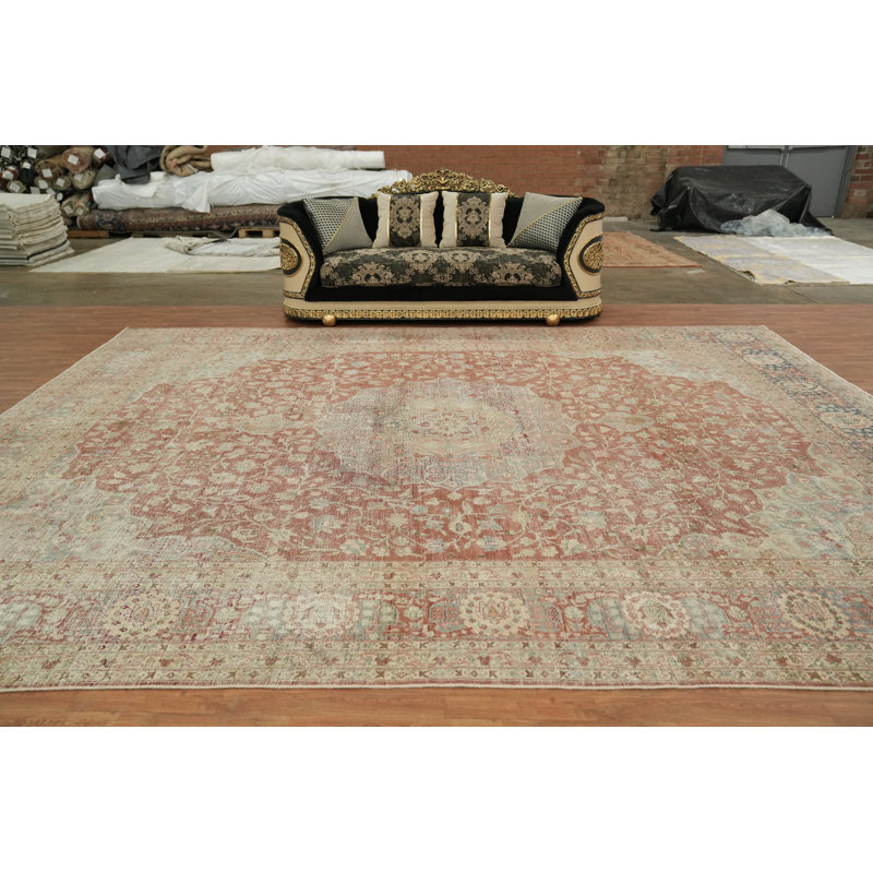 Laine antique pré-1900 taille palais 13 x 16