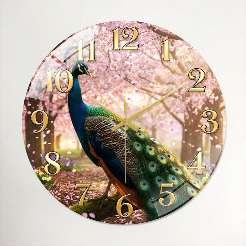 Peacock Cherry Modern, 60 x 60 cm (23,6 x 23,6 pouces)