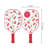 15 3/4" Pickleball Paddle Tray S2, Cherry