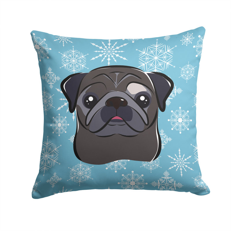  Coussin Snowflake, Gris