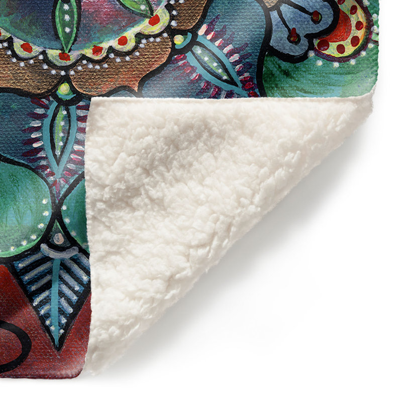  Couverture douce en sherpa, 51 po x 60 po