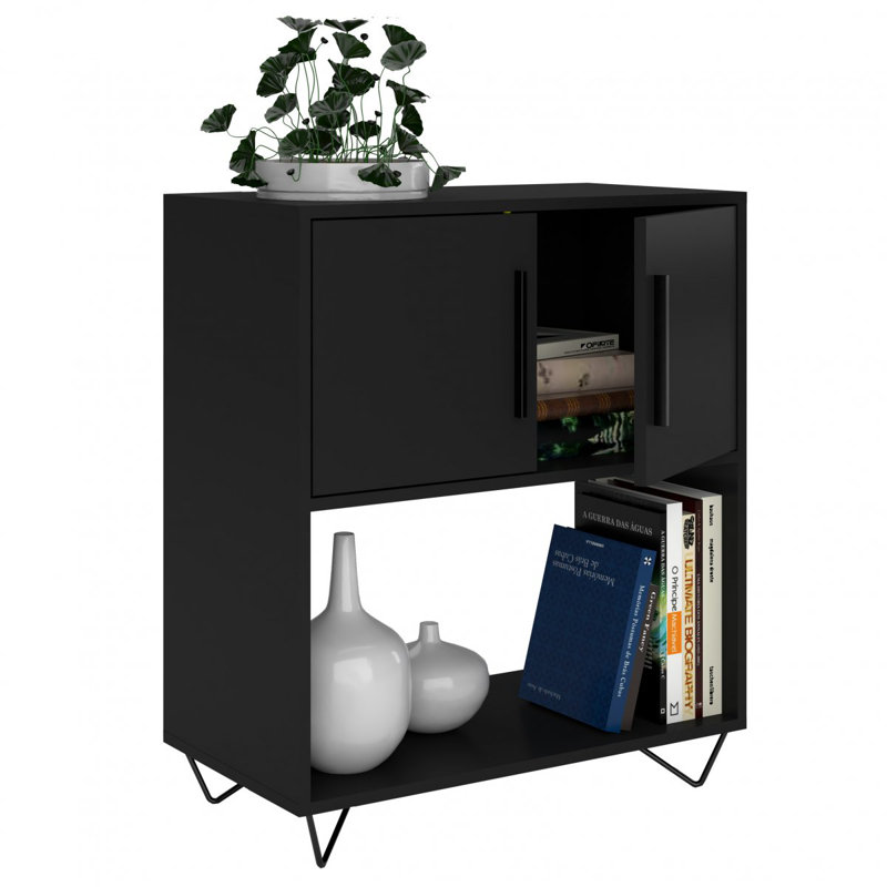 Buseck Accent Cabinet, Black