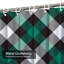 Rideau de douche Christmas 12 carreaux Buffalo-1031300311
