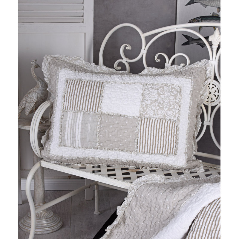 Pala Patchwork Rectangular Lumbar Cushion Cover