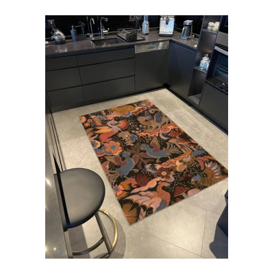 Base tissée à motif animal et housse lavable
