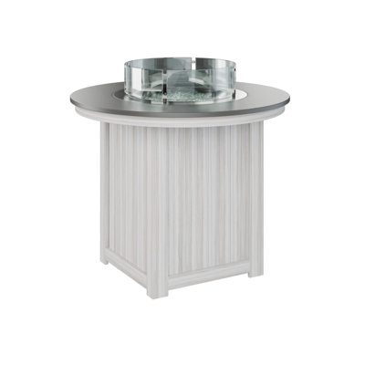 Berlin Gardens Donoma 44″ Round Counter Height Fire Pit Table