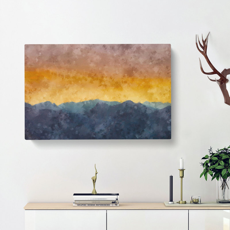 Mountains In Marbella Spain - Wrapped Canvas, 35cm H x 50cm W x 3cm D