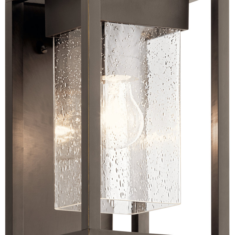 Harjeevan Wall Light, Olde Bronze, 12" H x 7" W x 7" D