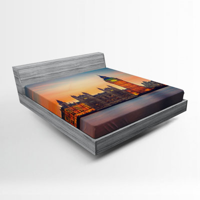 London Microfiber Fitted Sheet