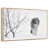 Floating Frame Natural Wood