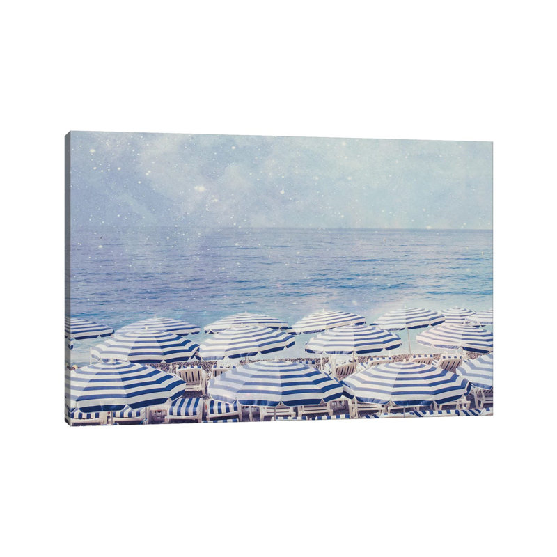 Celestial Beach - Print on Canvas, 20.32cm H x 30.48cm W x 1.91cm D, Wrapped Canvas