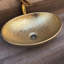 Juvia 13'' Golden Vitreous China Oval Bathroom Sink