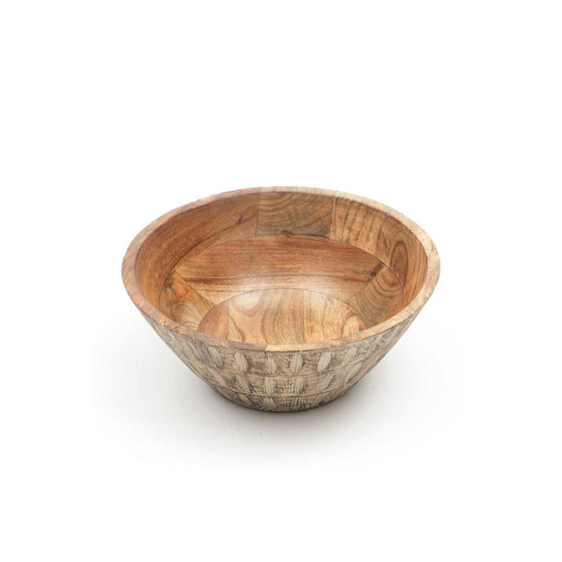 Wood Bowl | Decorative and Functional Handmade Bowl | 9.5"