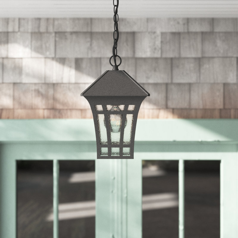 Herrington One Light Outdoor Pendant from Generation Lighting 