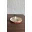  Assiette de service en cuir travertin
