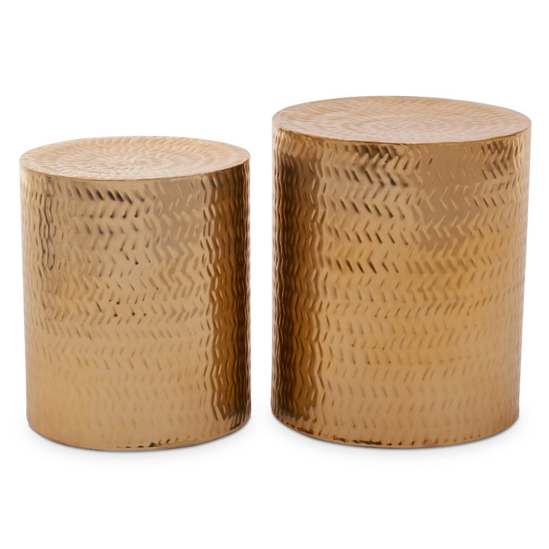 Aanik Iron Accent Stool