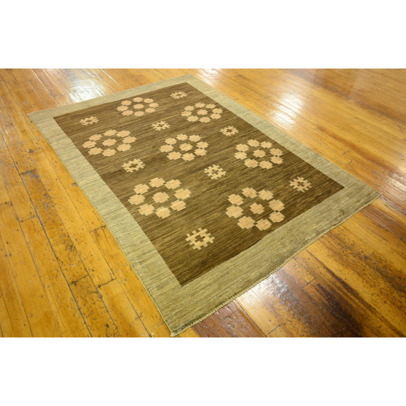 Nash One-of-a-Kind 4'8" X 6'6" New Age Wool Area Rug in