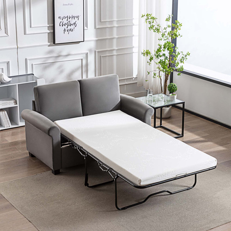58.3'' Velvet Sleeper Sofa